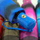 Жіноча парасоля напівавтомат "купон" на 10 спиць