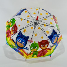 Дитяча прозора парасолька "pj masks" від фірми "Mario".