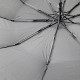 Чорна парасолька напівавтомат на 10 карбонових спиць від фірми "Feeling Rain"