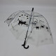 Дитяча парасолька Rain Proof прозора з котами #1022