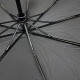 Велика парасолька автомат Frei Regen чорний з куполом 117 см #01504