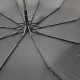 Парасоля чорна Feeling Rain напівавтомат на 10 спиць #0465