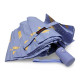 Парасолька жіноча Toprain напівавтомат з візерунком по краю #01187